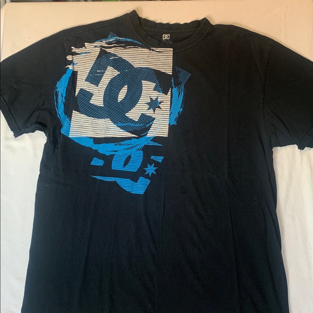 VINTAGE DC Black Graphic Tee